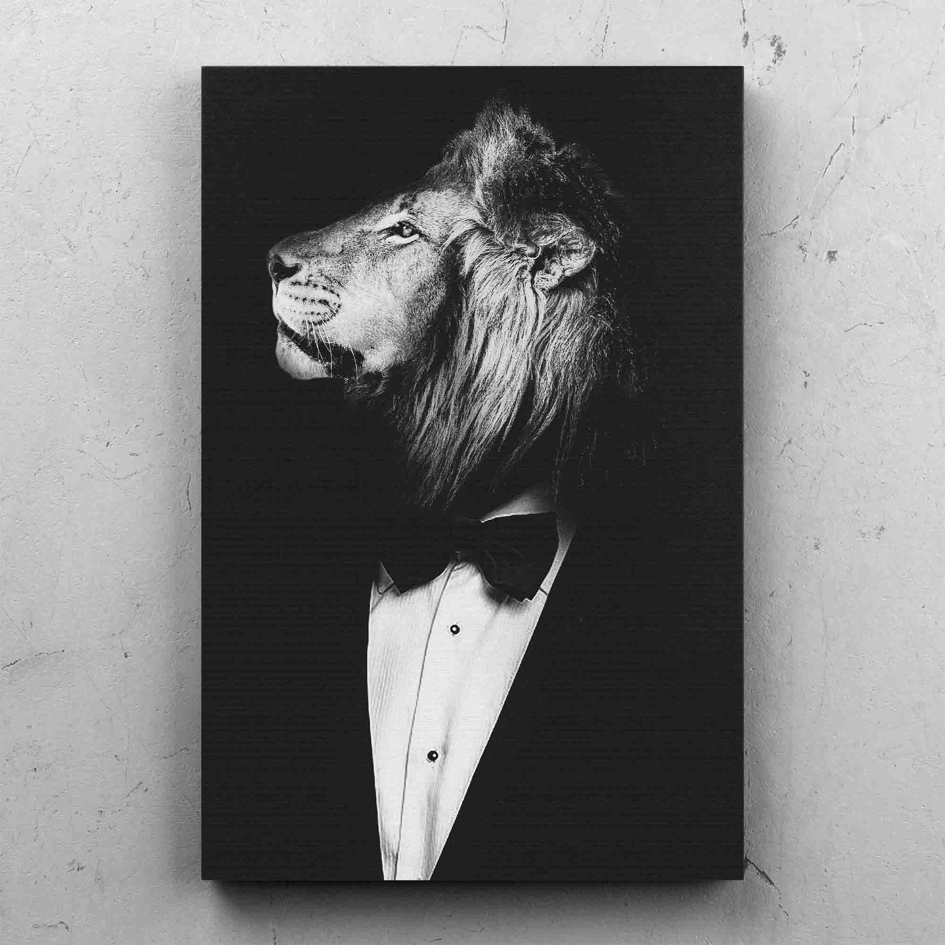 Lion Tux Art