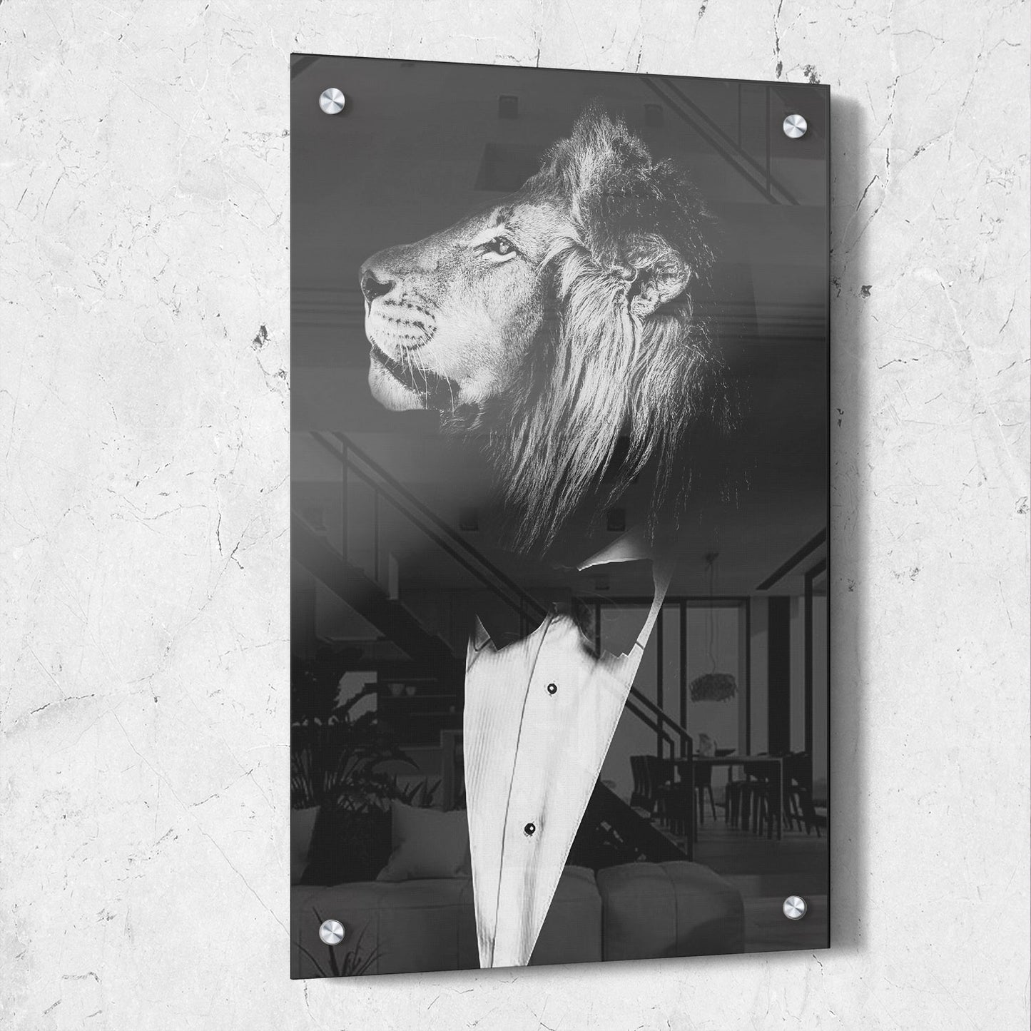 Lion Tux Art