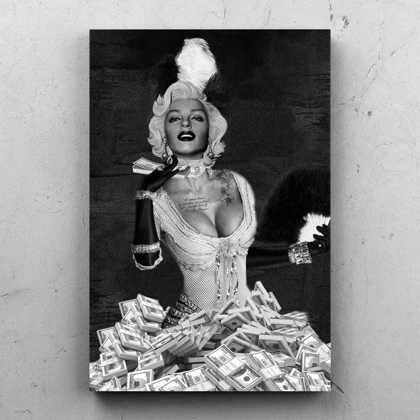 Marilyn Monroe Inspired Showgirl Money