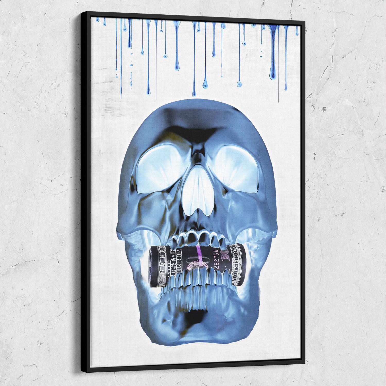 Money Hungry Skull Inverted
