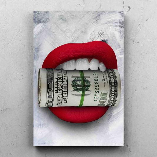 Money Hungry White Paint