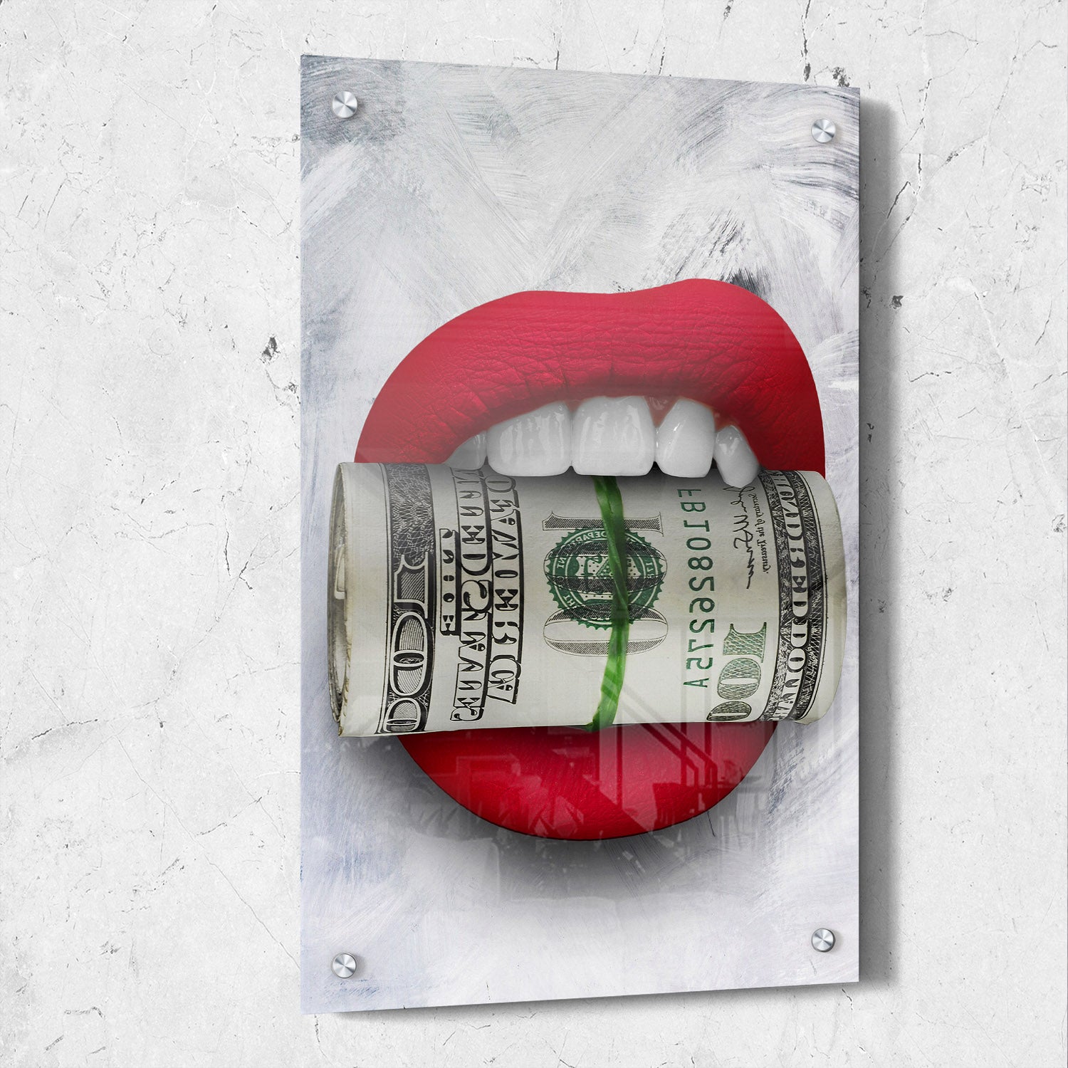 Money Hungry White Paint