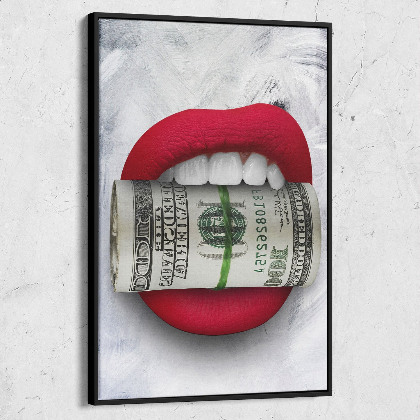 Money Hungry White Paint