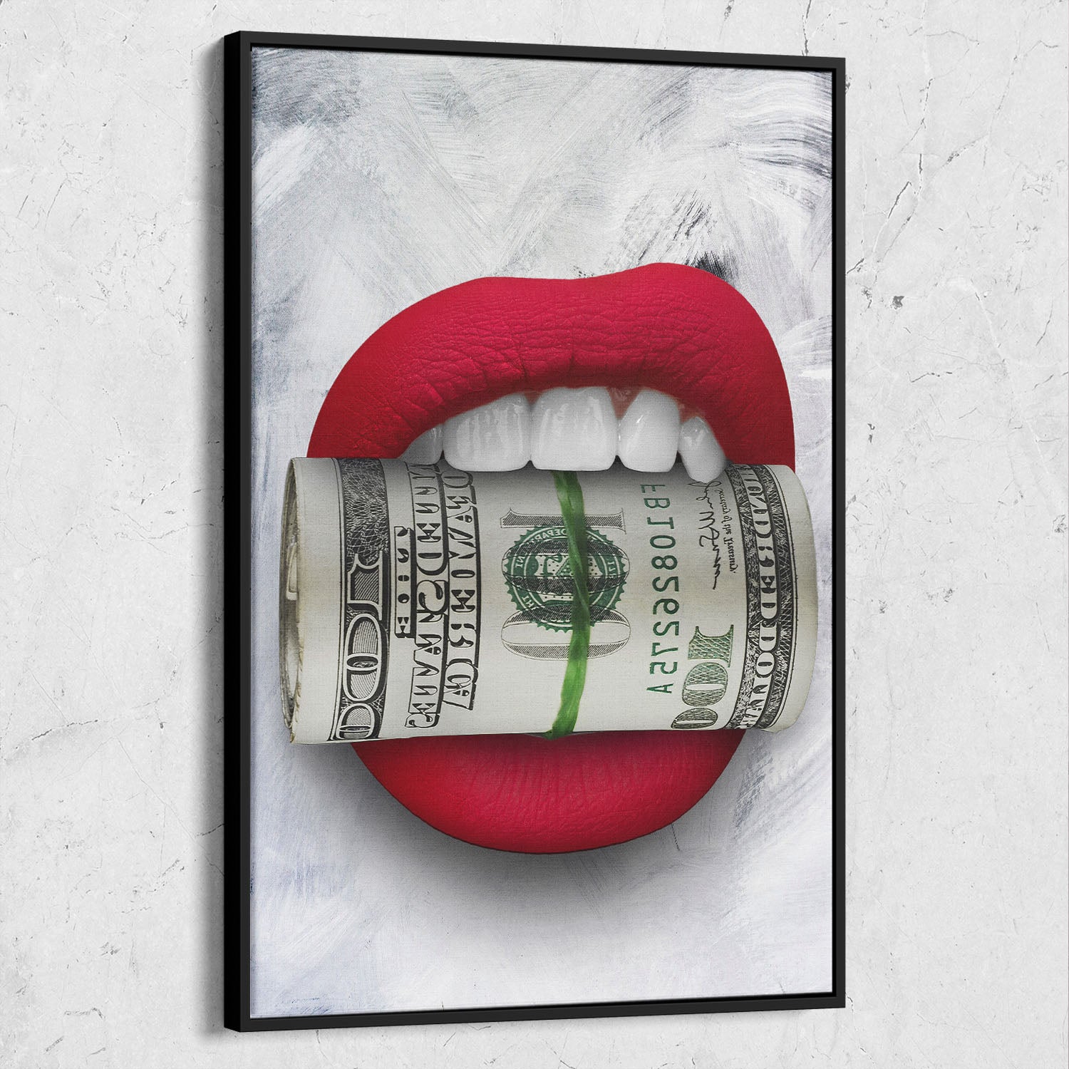 Money Hungry White Paint