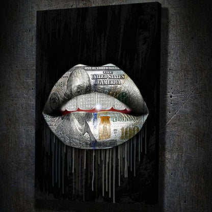 Money Lips Drip Diamond Teeth