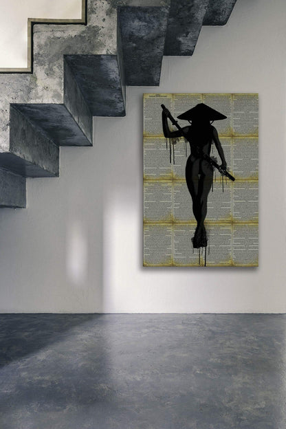 Silhouette Sword Beauty