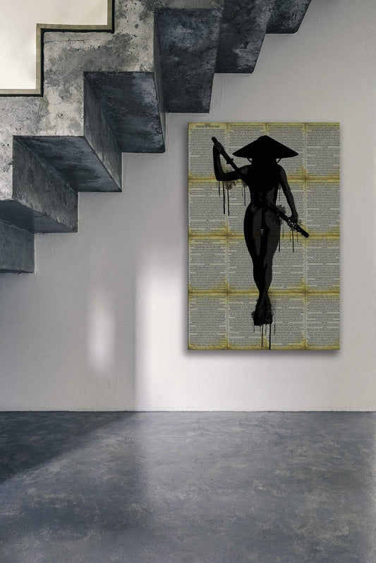 Silhouette Sword Beauty