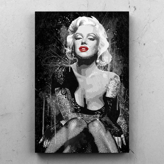 Tatted Marilyn Monroe Inspired