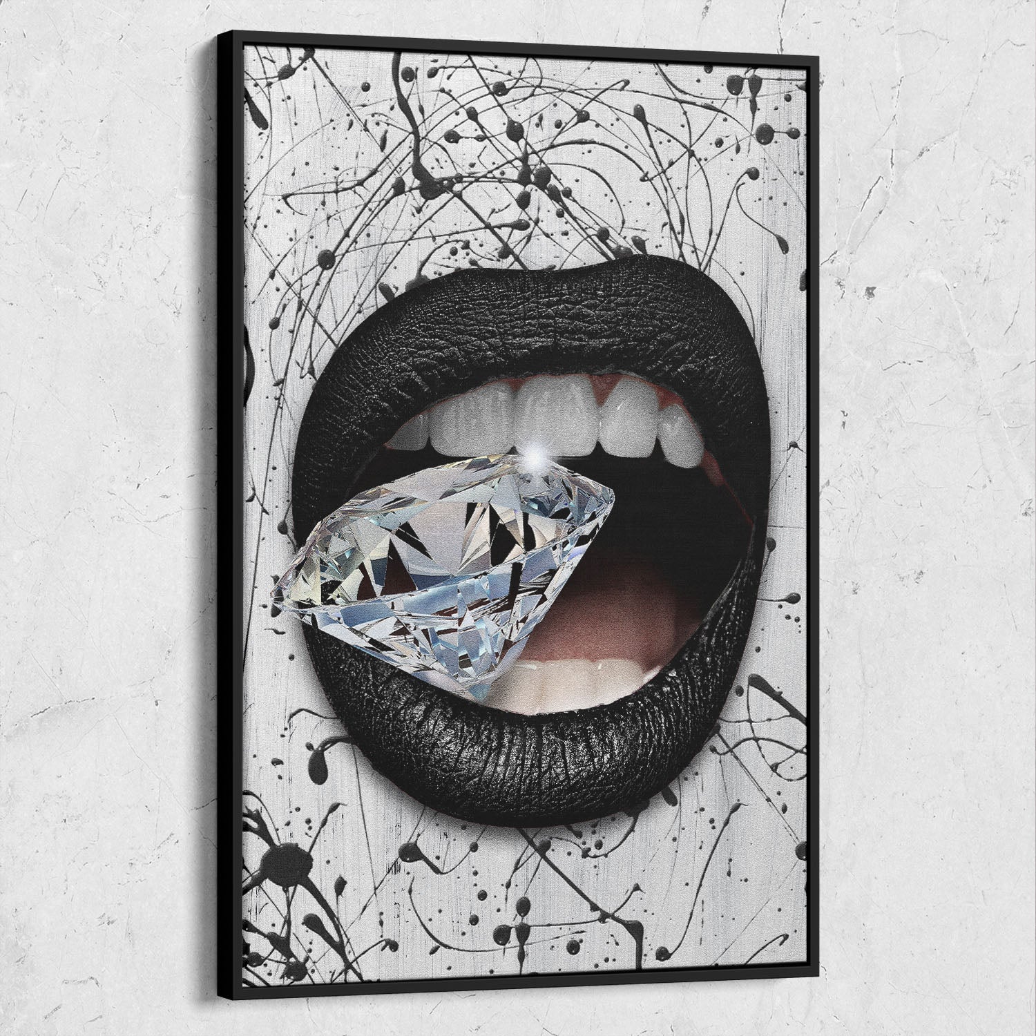 Diamond Black Lips