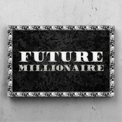 Future Millionaire Money Frame