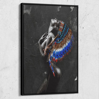 Pocahontas Native American Indian Beauty