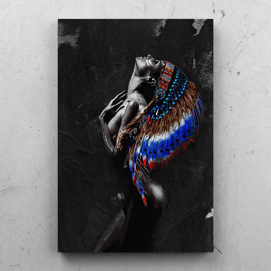 Pocahontas Native American Indian Beauty
