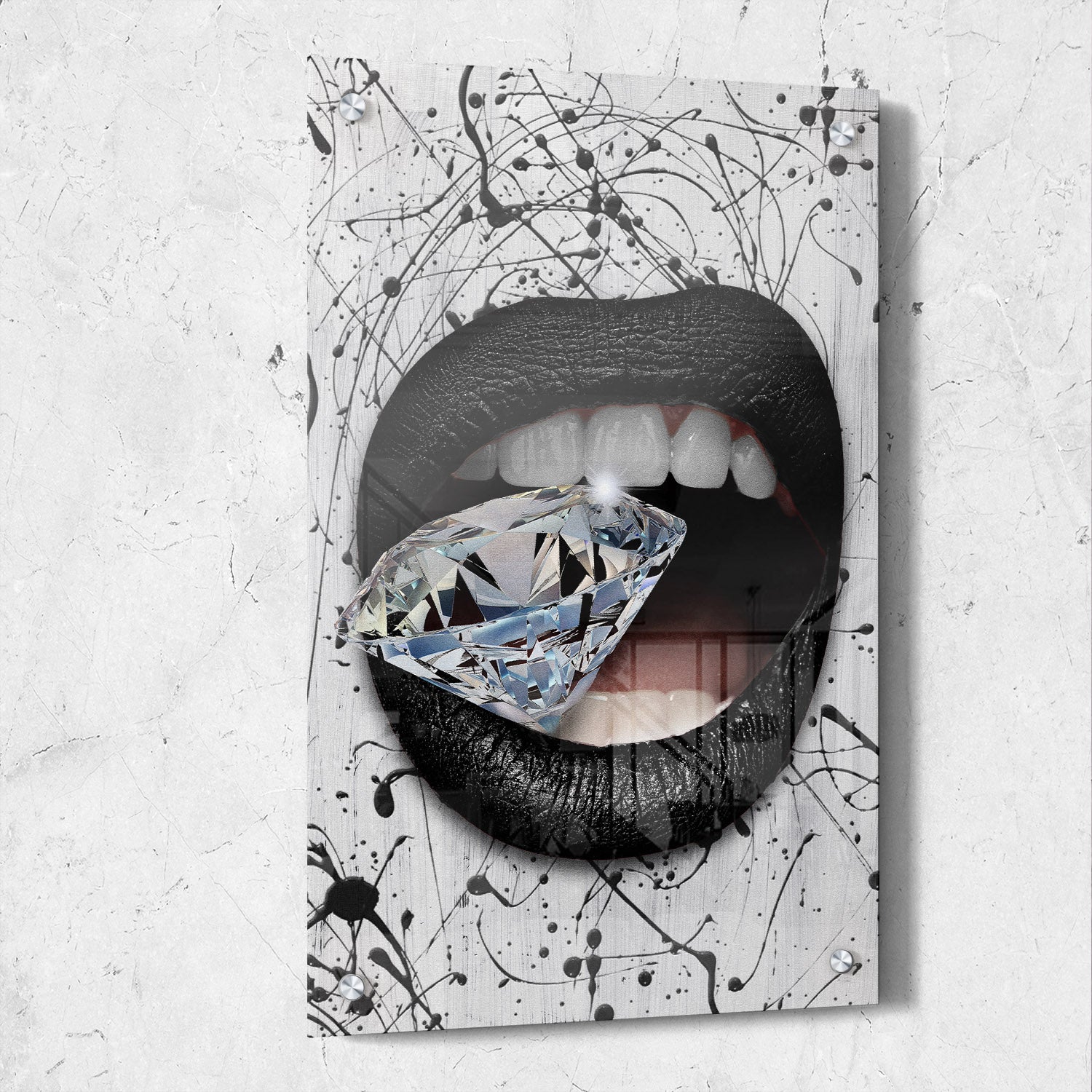 Diamond Black Lips