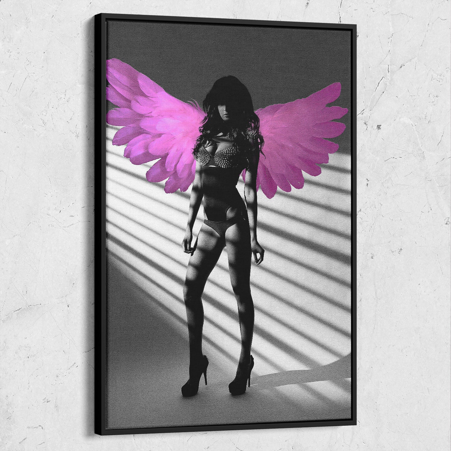 Pink Angel Wings II