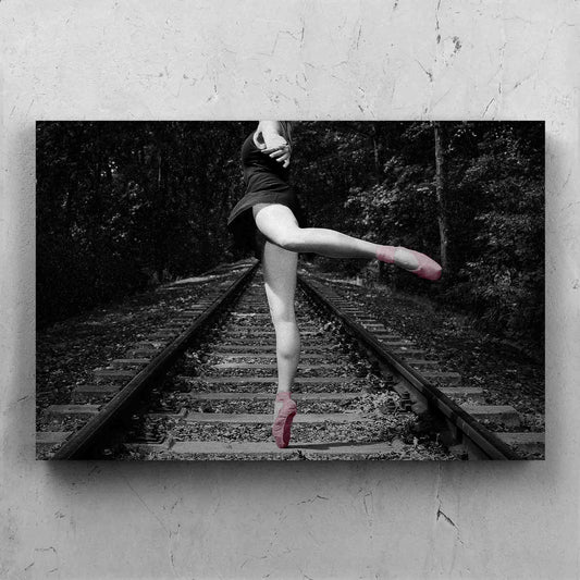 Pink Ballet Shoes Railroad