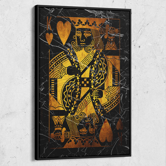 Gold King Of Hearts