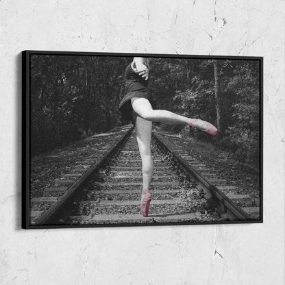 Pink Ballet Shoes Railroad
