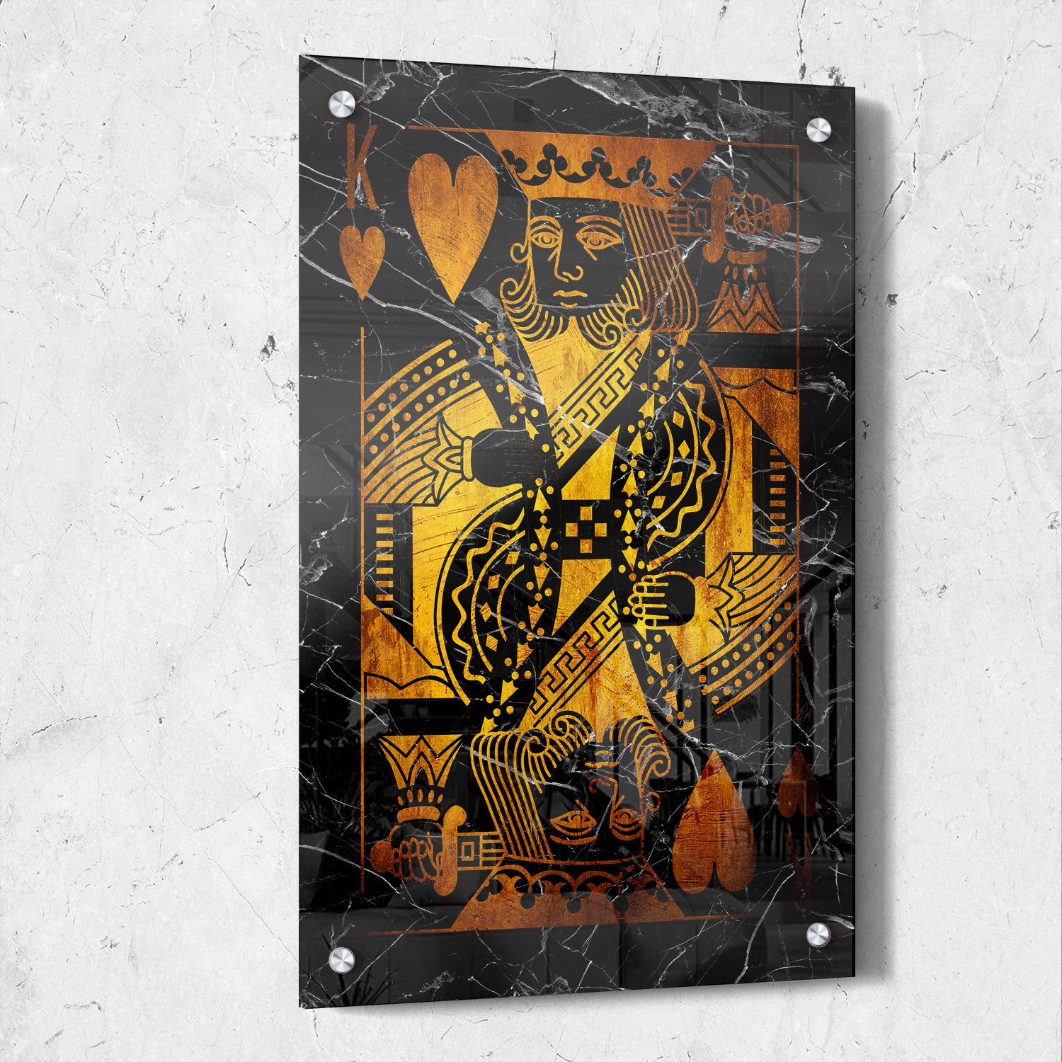 Gold King Of Hearts