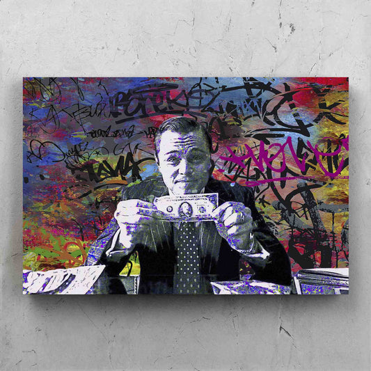 Wolf Of Wall Street Graffiti
