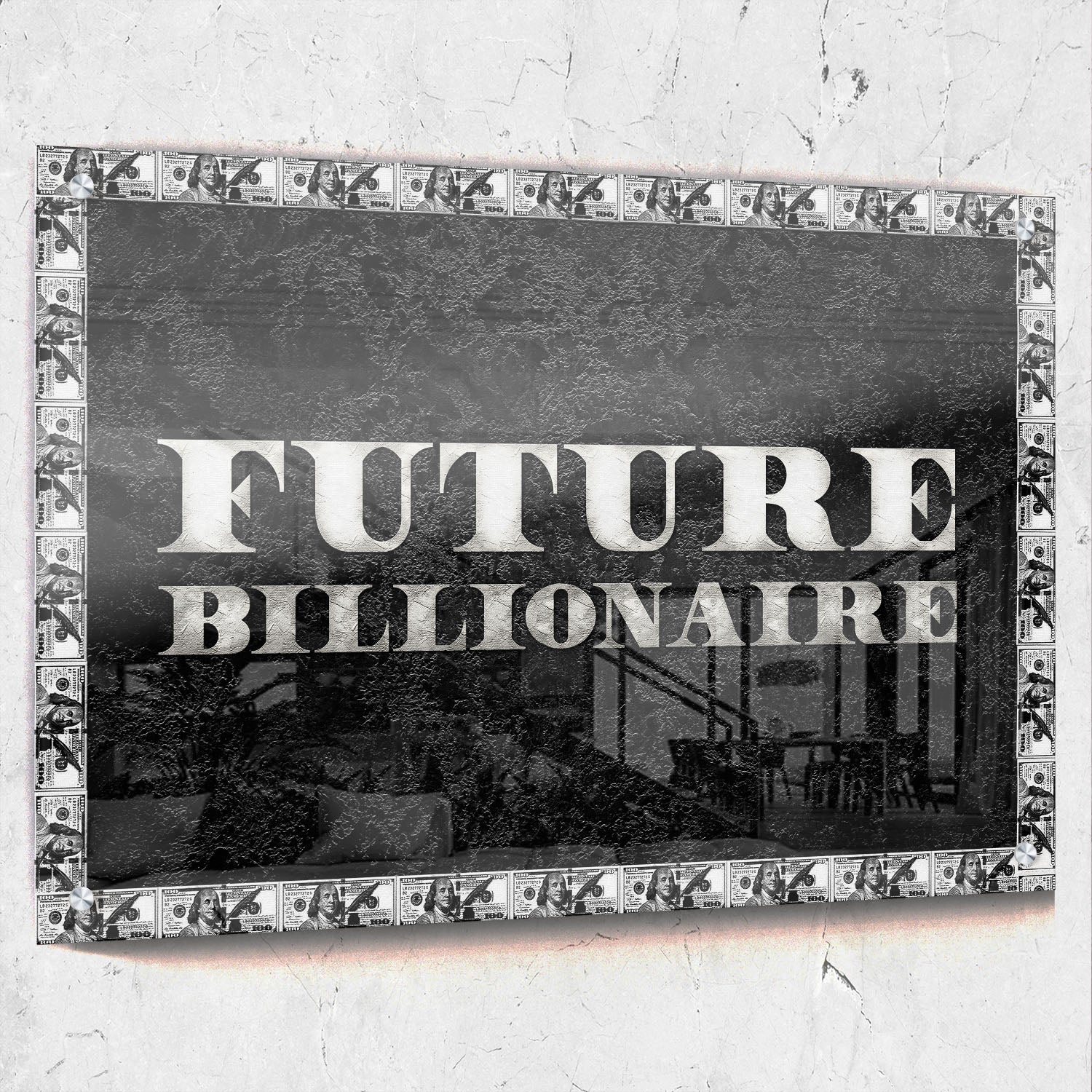 Future Billionaire Money Frame